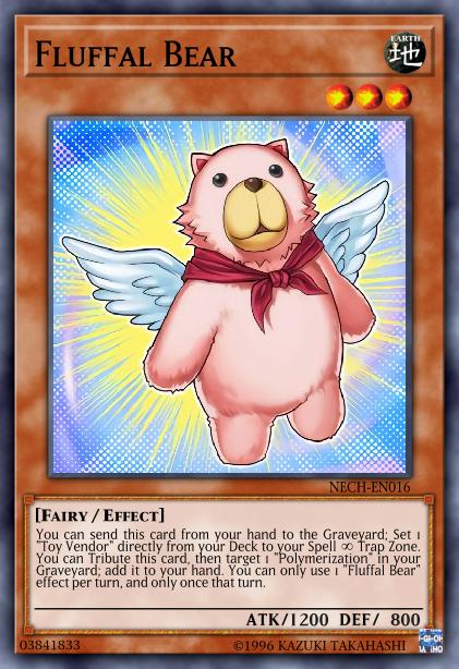 Fluffal Bear - SP15-EN023 - Shatterfoil Rare - 1st Edition