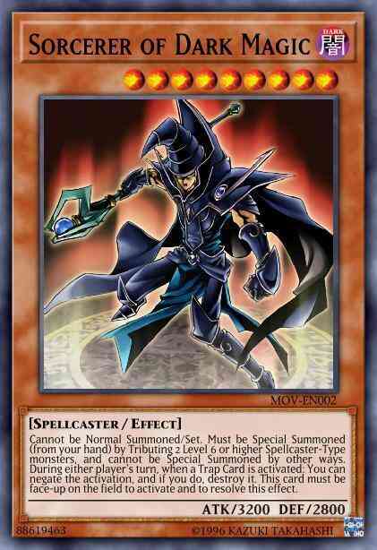 Sorcerer of Dark Magic - MOV-EN002 - Common - Limited