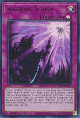 Shaddoll Schism - RA01-EN077 - Ultra Rare - 1st Edition