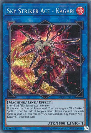 Sky Striker Ace - Kagari - MP19-EN257 - Prismatic Secret Rare - Unlimited