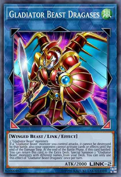 Gladiator Beast Dragases - CYHO-EN099 - Rare - Unlimited