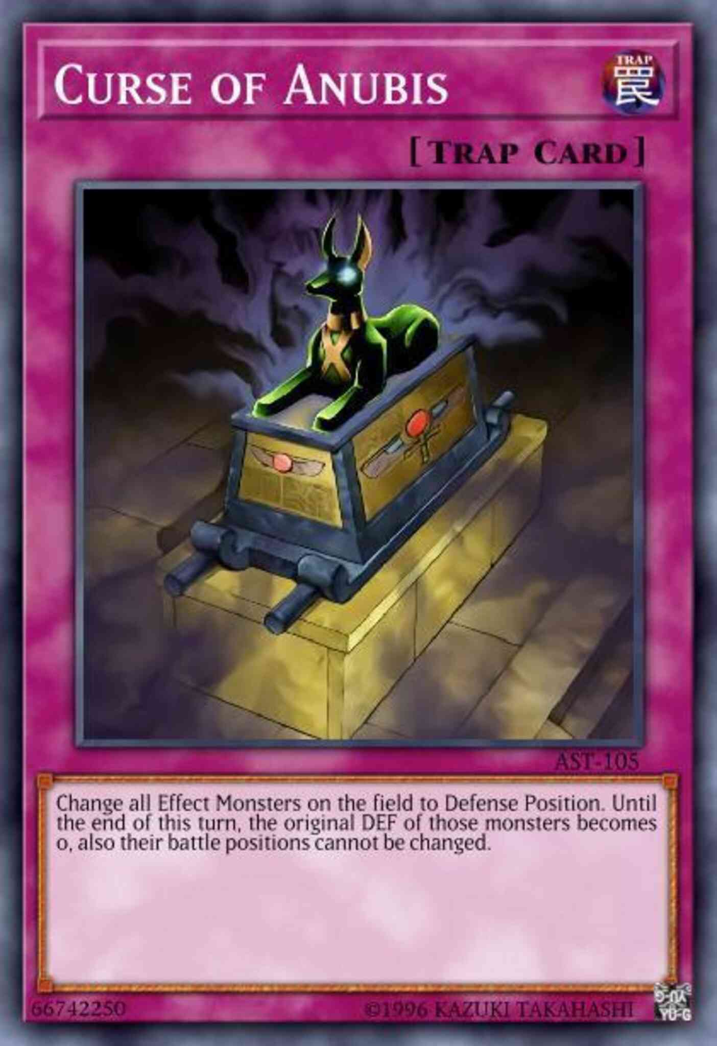 Curse of Anubis - SD1-EN028 - Common - 1st Edition