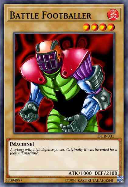 Battle Footballer - DCR-001 - Common - 1st Edition