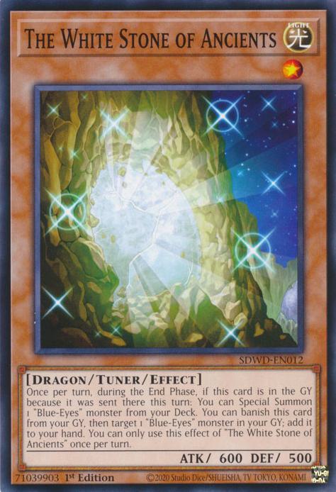 The White Stone of Ancients - SDWD-EN012 - Common - 1st Edition