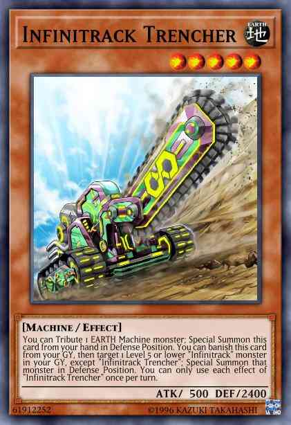 Infinitrack Trencher - MP20-EN210 - Super Rare - 1st Edition