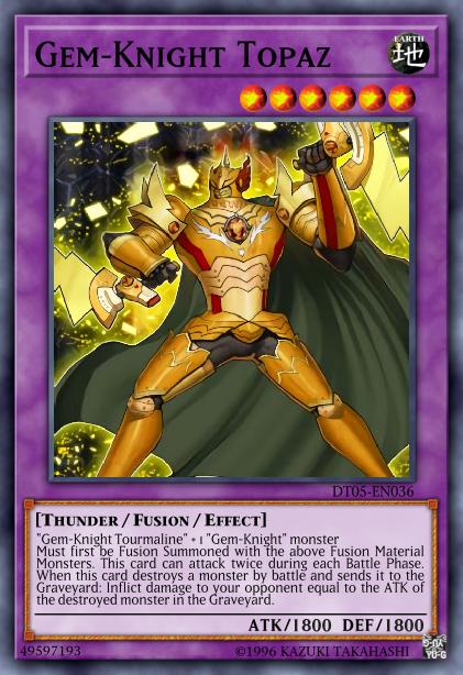 Gem-Knight Topaz - HA05-EN021 - Secret Rare - Unlimited