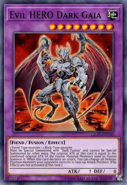 Evil HERO Dark Gaia - LCGX-EN069 - Super Rare - 1st Edition