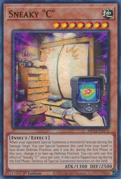 Sneaky "C" - MP24-EN173 - Ultra Rare - 1st Edition