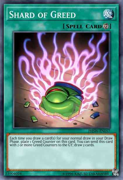 Shard of Greed - EVSD-EN003 - Common - Unlimited