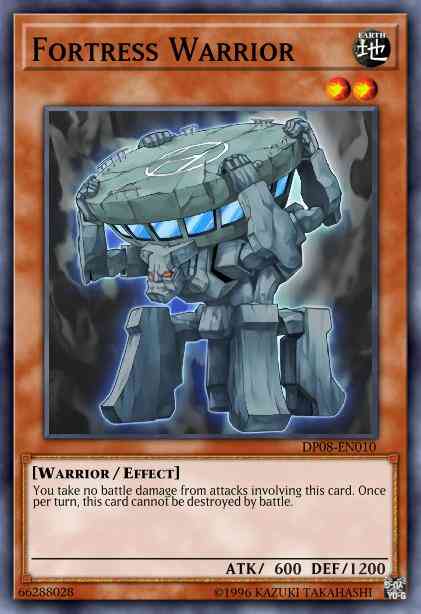 Fortress Warrior - BP02-EN078 - Mosaic Rare - 1st Edition
