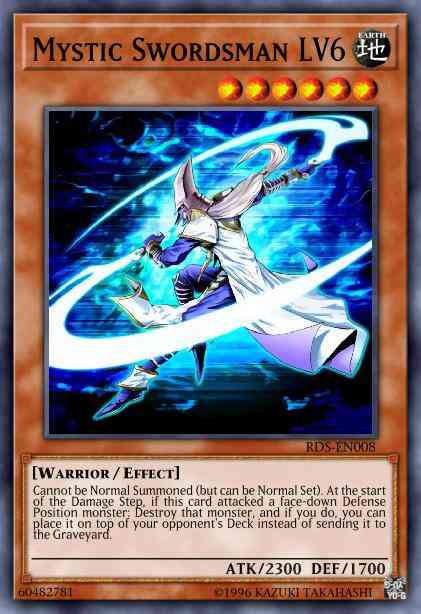 Mystic Swordsman LV6 - RDS-EN008 - Ultimate Rare - 1st Edition