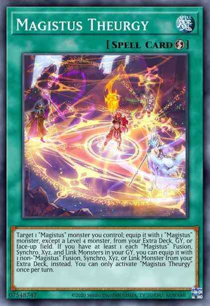 Magistus Theurgy - GEIM-EN010 - Rare - 1st Edition