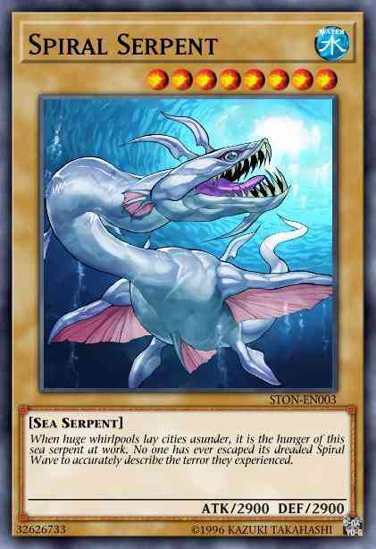 Spiral Serpent - STON-EN003 - Rare - 1st Edition