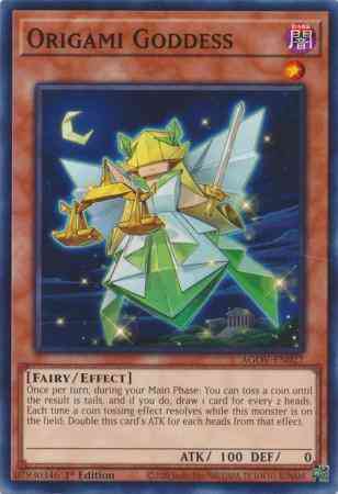 Origami Goddess - AGOV-EN027 - Common - 1st Edition
