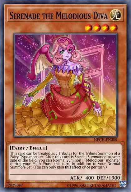 Serenade the Melodious Diva - NECH-EN005 - Common - Unlimited