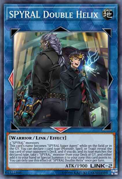 SPYRAL Double Helix - CIBR-EN099 - Ultra Rare - 1st Edition