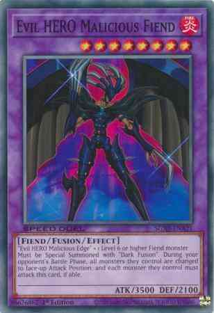 Evil HERO Malicious Fiend - SGX3-ENA21 - Common - 1st Edition