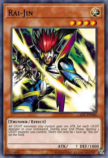 Rai-Jin - CSOC-EN084 - Super Rare - Unlimited