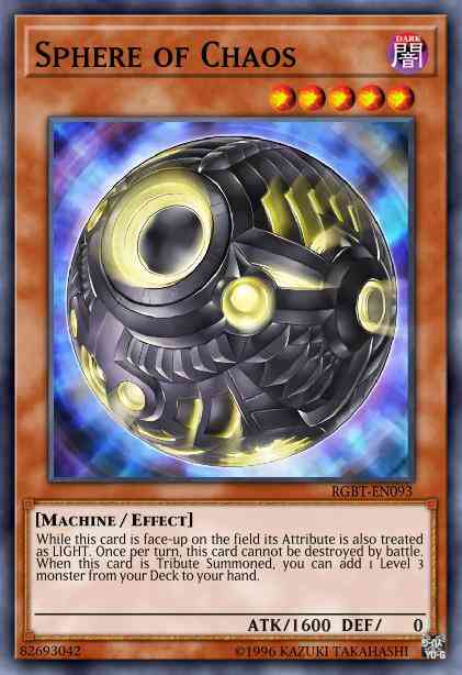 Sphere of Chaos - RGBT-EN093 - Secret Rare - Unlimited