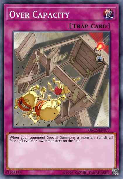 Over Capacity - ORCS-EN077 - Rare - 1st Edition