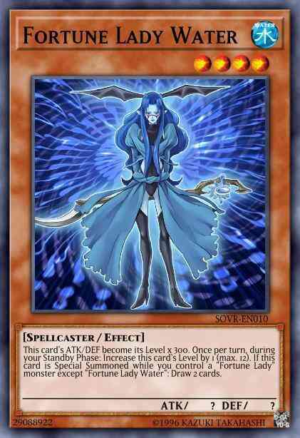 Fortune Lady Water - SOVR-EN010 - Rare - Unlimited