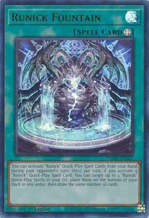 Runick Fountain - TAMA-EN027 - Ultra Rare - 1st Edition