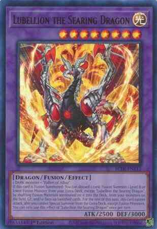Lubellion the Searing Dragon - BLTR-EN115 - Ultra Rare - 1st Edition