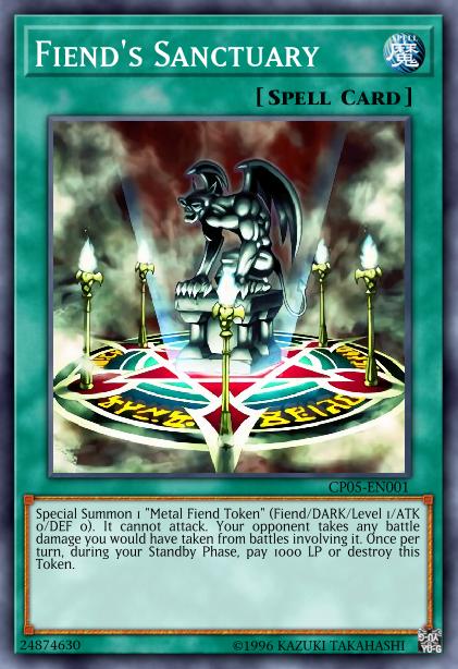 Fiend's Sanctuary - BP02-EN151 - Common - 1st Edition