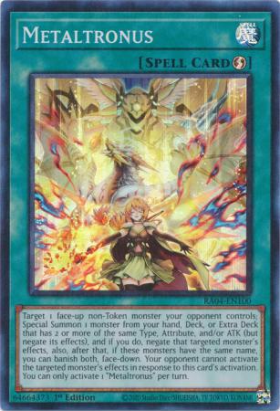 Metaltronus - RA04-EN100 - Super Rare - 1st Edition