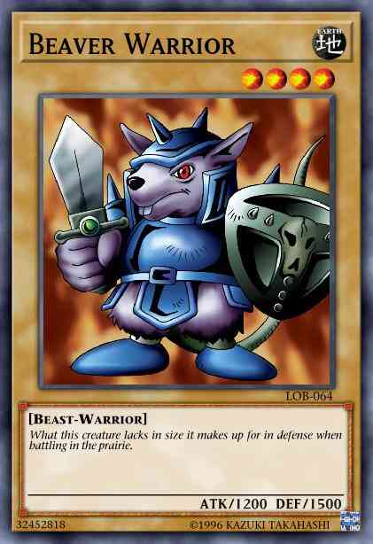Beaver Warrior - SS04-ENA05 - Common - 1st Edition