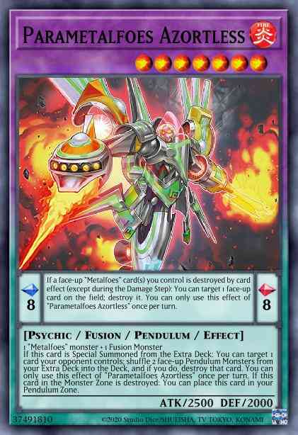 Parametalfoes Azortless - BLVO-EN039 - Super Rare - 1st Edition