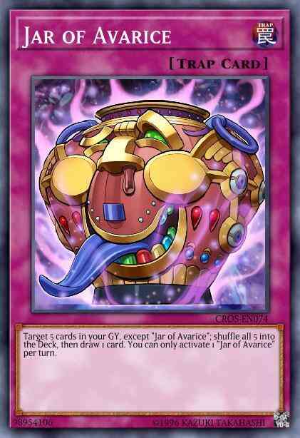 Jar of Avarice - YS17-EN032 - Common - 1st Edition
