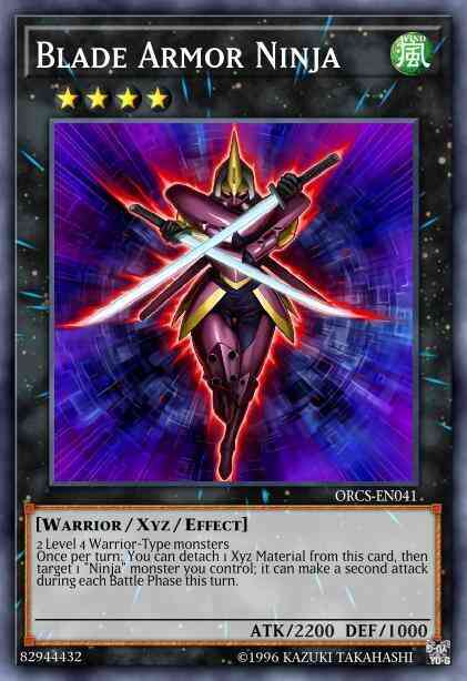 Blade Armor Ninja - CBLZ-ENSE2 - Super Rare - Limited