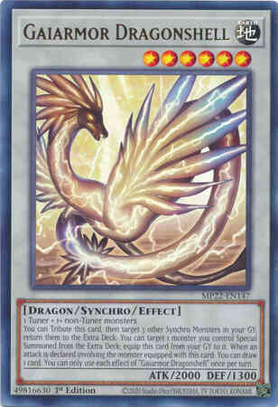 Gaiarmor Dragonshell - MP22-EN147 - Ultra Rare - 1st Edition
