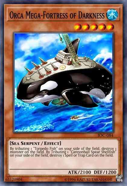 Orca Mega-Fortress of Darkness - IOC-084 - Super Rare - Unlimited