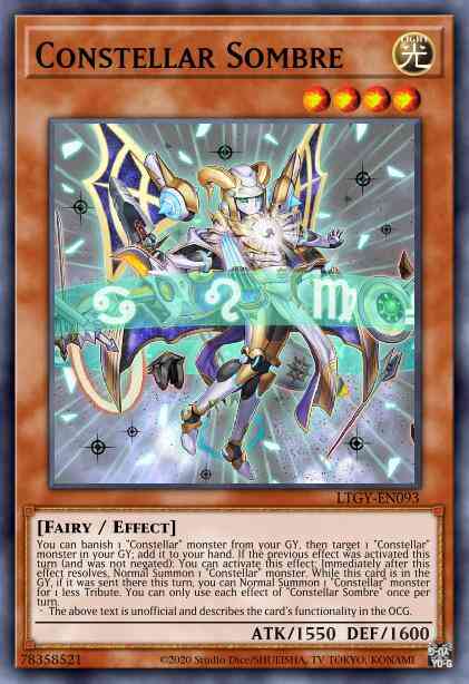 Constellar Sombre - LTGY-EN093 - Super Rare - Unlimited