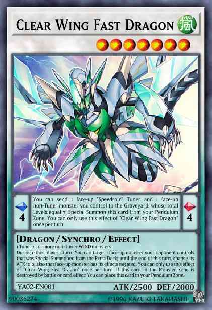 Clear Wing Fast Dragon - YA02-EN001 - Ultra Rare - Limited