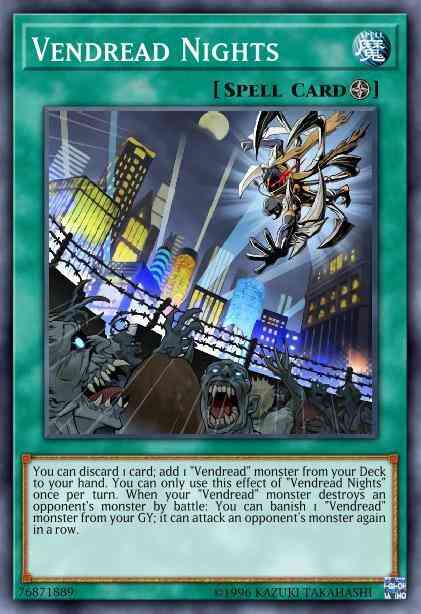 Vendread Nights - CIBR-EN084 - Super Rare - Unlimited