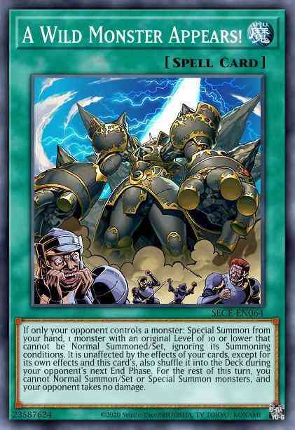 A Wild Monster Appears! - MP15-EN234 - Secret Rare - 1st Edition