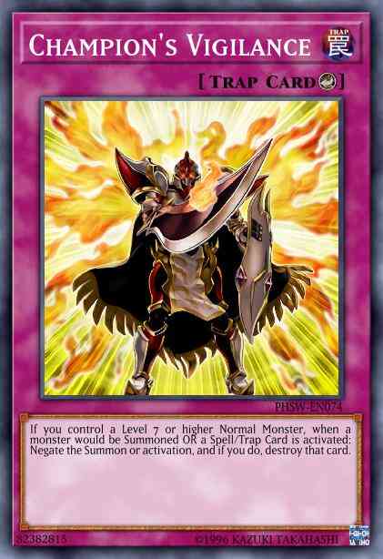 Champion's Vigilance - PHSW-EN074 - Common - Unlimited