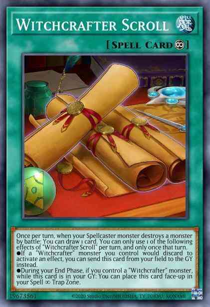 Witchcrafter Scroll - INCH-EN025 - Secret Rare - 1st Edition