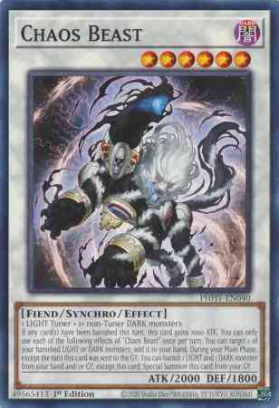 Chaos Beast - PHHY-EN040 - Common - 1st Edition