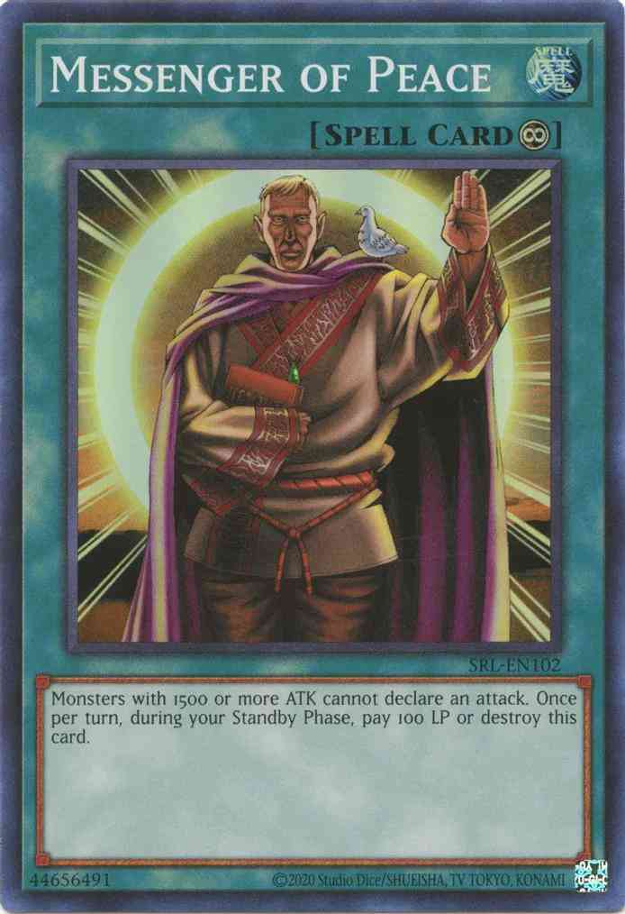 Messenger of Peace - 25th Anniversary - SRL-EN102 - Super Rare - Unlimited