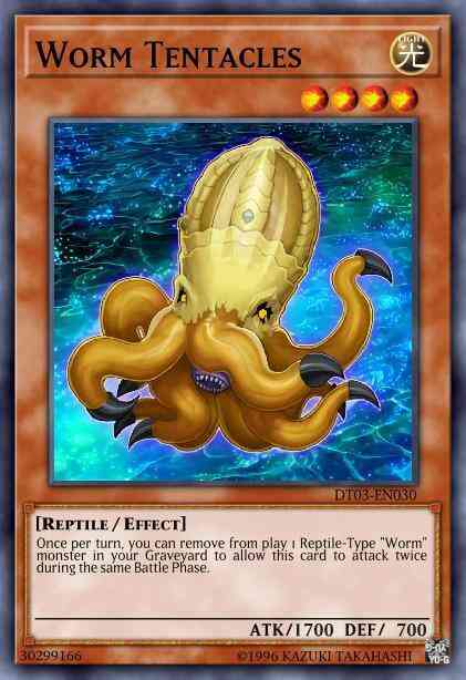 Worm Tentacles - HA03-EN023 - Super Rare - 1st Edition