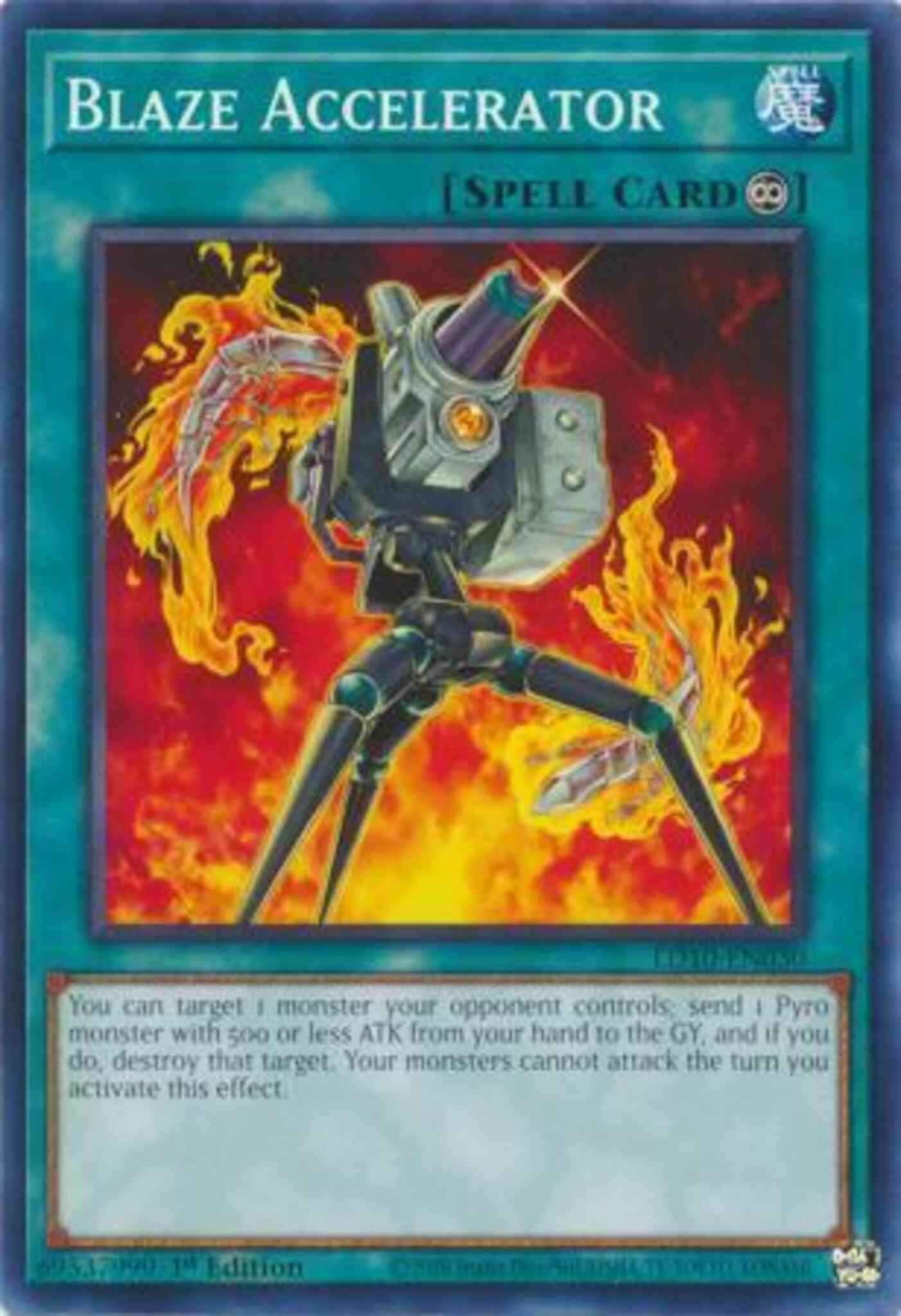 Blaze Accelerator - LD10-EN030 - Common - 1st Edition