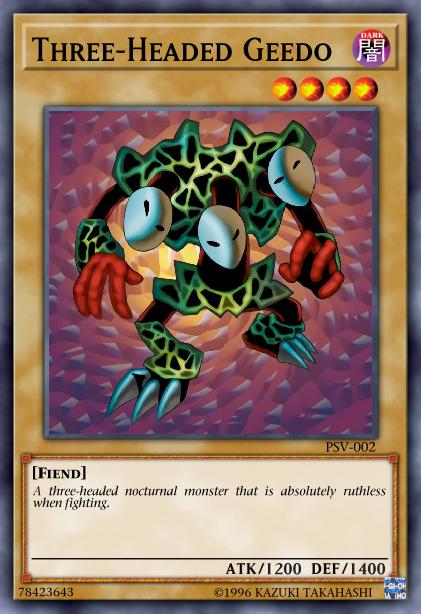 Three-Headed Geedo - PSV-002 - Common - 1st Edition