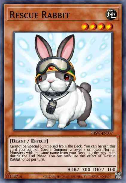 Rescue Rabbit - CT09-EN015 - Super Rare - Limited