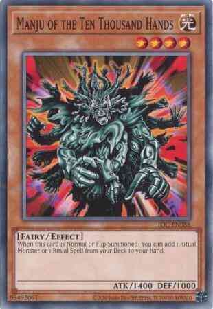 Manju of the Ten Thousand Hands - 25th Anniversary - IOC-EN088 - Common - Unlimited