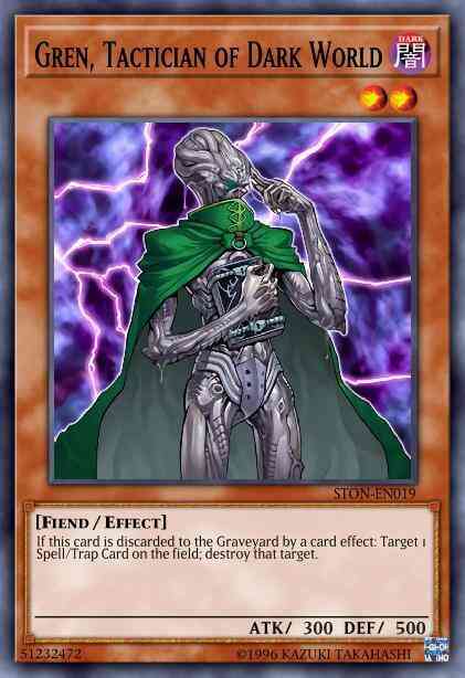 Gren, Tactician of Dark World - SDGU-EN008 - Common - 1st Edition