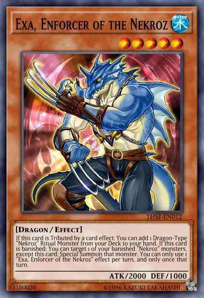 Exa, Enforcer of the Nekroz - THSF-EN012 - Super Rare - 1st Edition